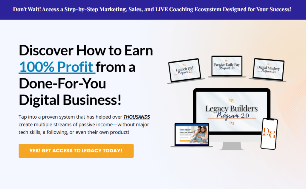 Legacy Builders Program